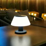 Mdstech Masa Lambası Modern Tasarım Su Geçirmez Güneş Enerjili 4 Kademeli Dim Led Ayarlanabilir