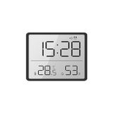 MDSTECH Mıknatıslı LCD Dijital Saat Alarm | Sıcaklık Nem Göstergeli | Buzdolabı / Masa Saati | Pilli