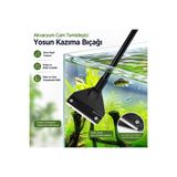 MDSTECH Uzun Saplı Akvaryum Yosun Kazıyıcı Cam Temizleme Bıçağı Sökülebilir Başlıklı Akvaryum Temizlik Aparatı