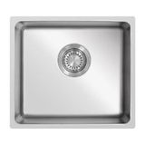 Me 400 Polisajlı 40X40 cm Inox Paslanmaz Çelik Tezgah Altı Sifonlu Mutfak Eviyesi