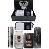 Me Çanta Beşiktaş Orjinal Lisanslı Beyaz Kutu Kalemtraş Ahşap Kutulu 6'lı Kırtasiye Seti - 0 - Siyah