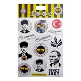 Me Çanta Fenerbahçe Atatürk Sticker Sheet Karışık Lisanslı