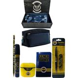 Me Çanta Fenerbahçe Orjinal Lisanslı Sarı Air Kalemtraş Ahşap Kutulu 6'lı Kırtasiye Seti - Lacicert - Kırmızı
