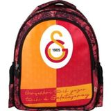 Me Çanta Galatasaray 2 Bölmeli Parçalı Suni Deri Okul Sırt Çantası (24544)