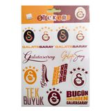 Me Çanta Galatasaray 5 Yıldız Sticker Sheet Karışık Lisanslı