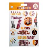 Me Çanta Galatasaray Fark Var Sticker Sheet Karışık Lisanslı