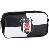 Me Çanta Kalem Çantası Beşiktaş Bjk 1903 Logo Desenli Suni Deri 25363