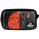 Me Çanta Me Team Basketbol Baskılı Erkek Çocuk İki Gözlü Kalemlik - 25180