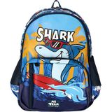 Me Çanta Me Team Dört Bölmeli Erkek Çocuk Okul Sırt Çantası - Shark/köpek Balığı - 25185 - Mavi - Lacivert