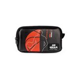Me Çanta Me Team Lisanslı Baskılı Kalemlik - Siyah 2 Bölmeli Basketbol Temalı Kalem Çantası