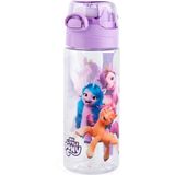 Me Çanta My Little Pony Kız Çocuk 500 ml Pipetli Plastik Matara Suluk - Mor Kapak - Genel - Genel - Çok Renkli