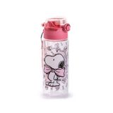 Me Çanta Snoopy Kız Çocuk 500 ml Silikon Pipetli Okul Suluğu, Renkli