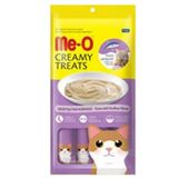 Me-O 15 gr x 4 Creamy Treats Deniz Tarağı ve Ton Balıklı Kedi Ödülü