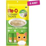 Me-O 24x15 gr Kremalı Mavi Yüzgeçli Orkinos Balıklı Kedi Sıvı Ödül Maması
