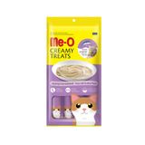 Me-O 4x15 gr Creamy Treats Deniz Tarağı ve Ton Balıklı Sıvı Kedi Ödülü