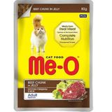 Me-O 80 gr Jöle İçinde Dana Etli Kedi Konservesi