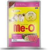 Me-O 80 gr Kitten Jöle İçerisinde Ton Balıklı Yavru Kedi Konservesi