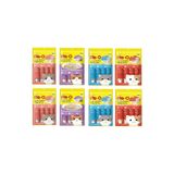 Me-O 8'li Paket Creamy Treats 4 Çeşit Karma Kedi Sıvı Ödülü