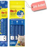Me-O Creamy Kedi Ödül Maması Tavuk Ciğer ve Keçi Sütlü 24'lü 15 gr