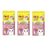 Me-O Creamy Treats Çizgili Orkinos Balıklı 3 Adet 4x15 gr Sıvı Kedi Ödül Maması