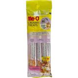 Me-O Creamy Treats Kitten Ton Balığı ve Kedi Sütlü Yavru Kedi Ödülü 15gr 4lü