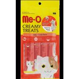Me-O Creamy Treats Somon Balıklı 4x15 gr Ek Besin ve Kedi Ödülü