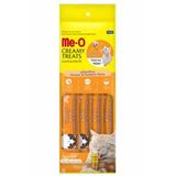 Me-O Creamy Treats Tavuk Etli ve Kabaklı Kedi Ödülü, 4x15gr