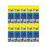 Me-O Creamy Treats Tavuklu Ciğerli Keçi Sütlü Kedi Ödülü, 4x15gr, 10 Paket