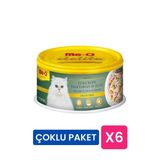 Me-O Delite 80 gr 6 Adet Ton Balıklı ve Sebzeli Jelly Tahılsız Kedi Konservesi