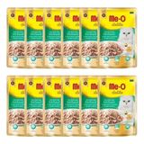 Me-O Delite Pouch Tavuk Etli Ve Ton Balıklı Yetişkin Kedi Yaş Maması 70 Gr X 12 Adet