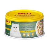 Me-O Delite Yetişkin Kediler Için Ton Balıklı & Sebzeli Kedi Konservesi - 80 G