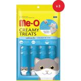 Me-O Elite Paws Me-O Sıvı Kedi Ödül Seti x 3 Adet - Tavuk & Ciğerli