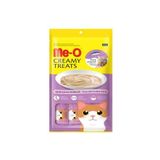 Me-O Kremalı Ton Balıklı ve Deniz Taraklı 4x15 gr Kedi Sıvı Ödül Maması