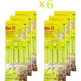 Me-O Me-O Creamy Treats Ton Balığı&Keçi Sütü Sıvı Kedi Ödül Maması 6lı Set 360 gr 6 Adet