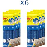Me-O Meo Creamy Treats Sıvı Kedi Ödül Maması 6Lı Set Tavuk Ciğer Keçi Sütü 6Adet 4X15Gr Toplam 360Gr