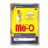 Me-O Tavuklu Kısırlaştırılmış Kedi Maması 80 gr