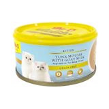 Me-O Ton Balık ve Keçi Sütü Tahılsız 12x80 gr Yavru Konserve Kedi Maması