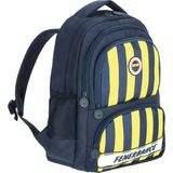 Me Partners Fenerbahçe Lisanslı Çubuklu Sarı Lacivert Orijinal Okul çantası - ÇUBUKLU OKUL ÇANTASI - Sarı - Lacivert - 1