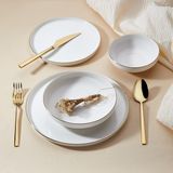Mea Concept 24 Parça Pure Gold Bone Porselen Yemek Takımı
