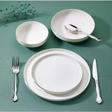 Mea Concept 24 Parça Pure Platin Bone Porselen Yemek Takımı
