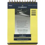 Mead Cambridge A4 70 Yaprak Spiralli Kareli Bloknot