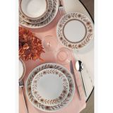 Meadow Maroon 24 Parça 6 Kişilik Yemek Takımı