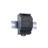 Mean Well DDR-60L-24 60W 24VDC 2.5A 24VDC 2.5A DIN Tek Çıkışlı Ray Montajlı Dönüştürücü