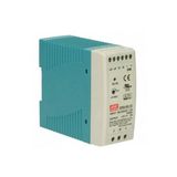 Mean Well DRA-60-12 60W 12VDC 5A Dimedilebilir Ray Montajlı Power Supply