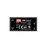 Mean Well IRM-15-3.3 15 W Tek Çıkışlı Kapsüllenmiş Güç Kaynağı