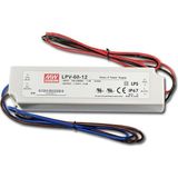 Mean Well LPV 60 12 12 Volt 5 Amper IP67 Adaptör