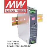 Mean Well MEANWELL DDR-120A-24 24V 4.2A Ray Tipi Güç Kaynağı