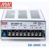 Mean Well MEANWELL SD-200C-12 12V 16.7A Güç Kaynağı