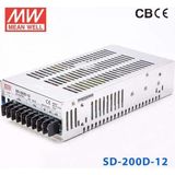 Mean Well MEANWELL SD-200D-12 12V 16.7A Güç Kaynağı