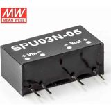 Mean Well Meanwell SPU03N-05 ,24VDC 5VDC/600MA Dc-Dc Konverter